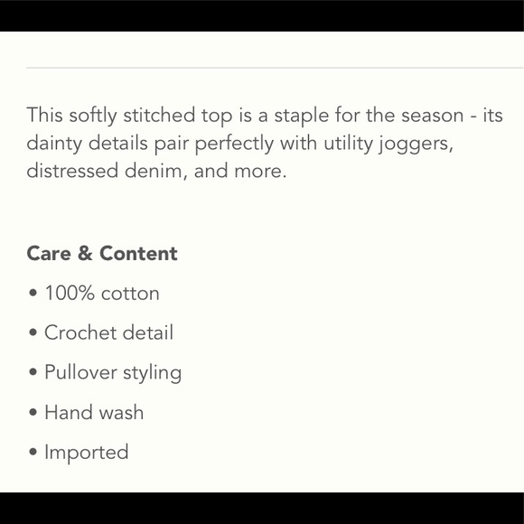 Anthropologie Alessia Navy Blue / White Knit Top - Picture 9 of 9